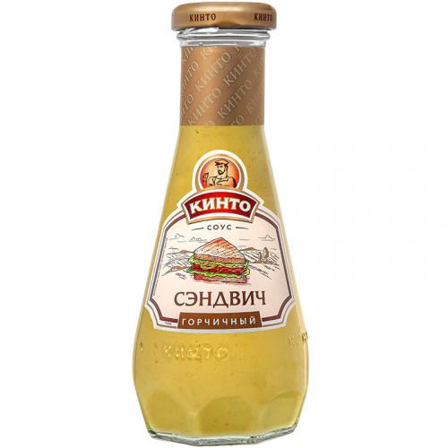 Соус майонезный Кинто Сэндвич горчичный, Дарсил, 280 мл