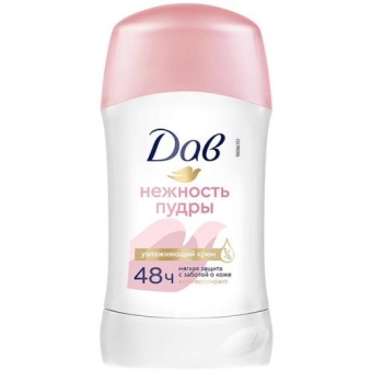 Антиперспирант-карандаш Дав Нежность пудры, Unilever HPC, 40 мл