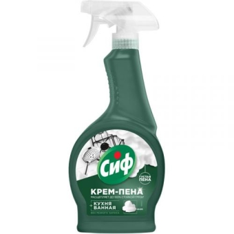 Крем-спрей чистящий Сиф, Unilever HPC, 500 мл