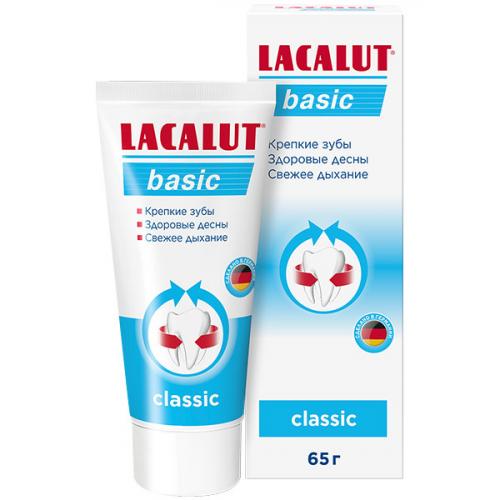 Паста зубная Lacalut Basic, Lacalut, 65 г