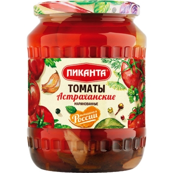 Томаты Пиканта Астраханские маринованные, Пиканта, 670 г