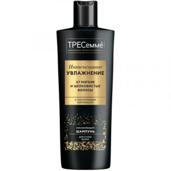 Шампунь Тресемме Интенсивное увлажнение для сухих волос, Unilever HPC, 400 мл