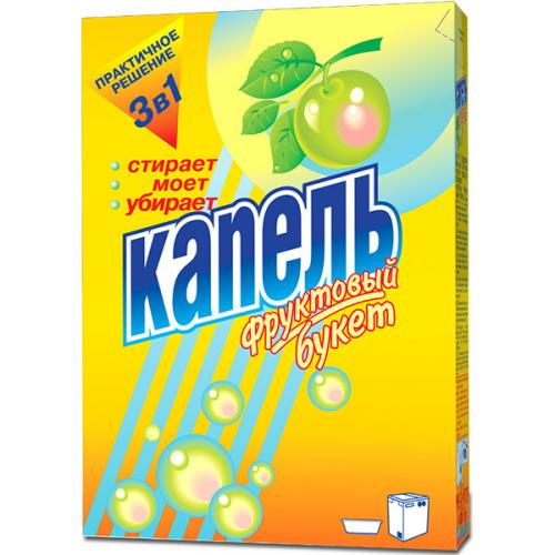 Порошок стиральный Капель Фруктовый букет, АИСТ, 400 г