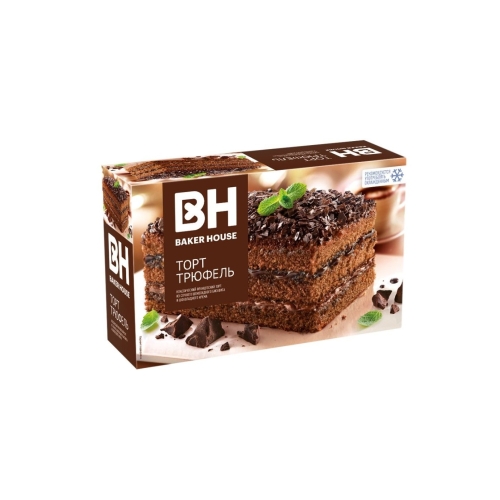 Торт бисквитный «Трюфель», Бейкер Хаус, 350 г