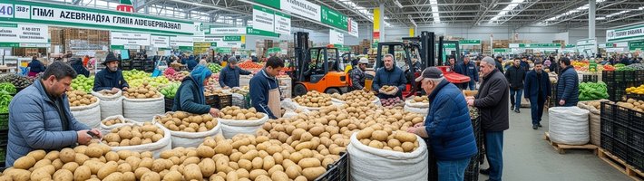 Азербайджан наращивает картофель: до 3 урожаев в год и выпуск свыше 1 млн тонн