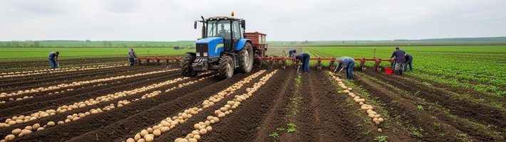 В Брянской области под картофель дали 2679 га: это на 333 га меньше прошлого года