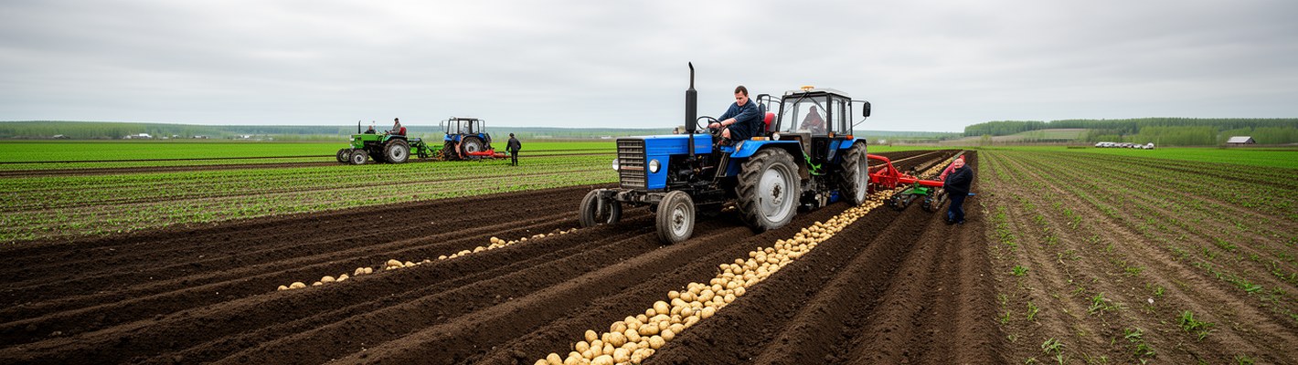 Посадка картофеля стартовала: что будет с оптовыми ценами | agroparkspb.ru
