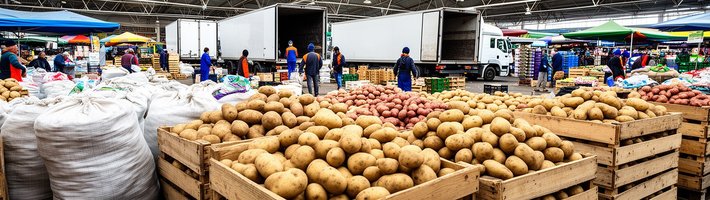 Картофельный бунт: как дешевый импорт из Египта ломает цены на наш урожай