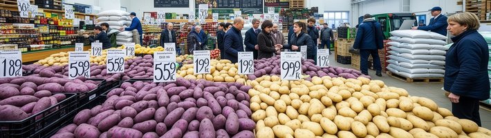 Фиолетовый картофель с Урала даёт до 80 т/га: как тренд скажется на опте и ценах