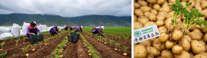 Гуйчжоу сажает безвирусные микроклубни: 1,5 млн му стартуют новый картофельный цикл
