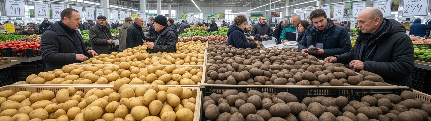 Импортный картофель 2025: Египет vs Россия, цены и поставки | agroparkspb.ru