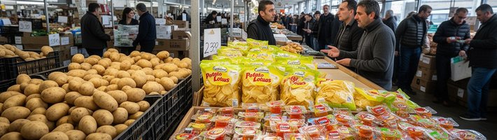 В Корее за 10 месяцев запустили новые снеки из картофеля: сигнал для оптового рынка