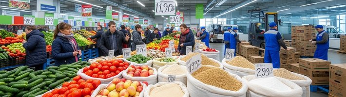 Рубль ниже 74 и пшеница под давлением: как это уже меняет закупки и опт в Петербурге