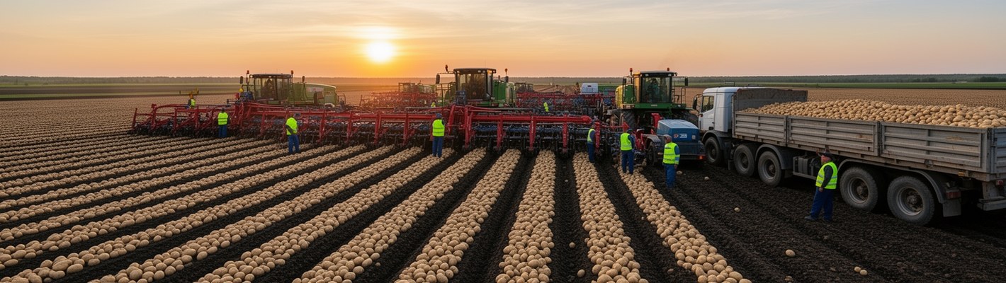Крупная ферма картофеля 24/7: как это влияет на опт в СПб | agroparkspb.ru
