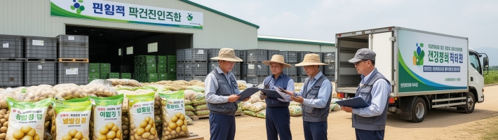 Кванджу запускает программу: 8 местных сортов семенного картофеля на 460 кг для фермеров