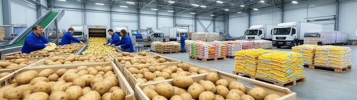«Мираторг» в конце 2026 года запустит картофельный завод на 135 тыс. тонн