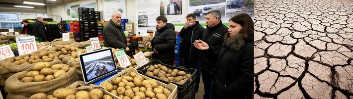 Новая Зеландия теряет до 20% урожая картофеля: как это может качнуть оптовые цены в СПб