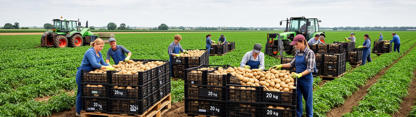 Ранний картофель Frieslander по 0,70 евро за кг | agroparkspb.ru
