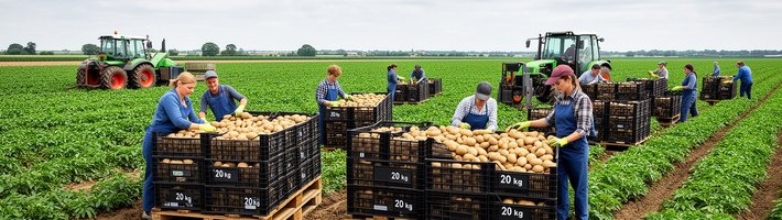 В Голландии пошел ранний картофель Frieslander по 0,70 евро за кг