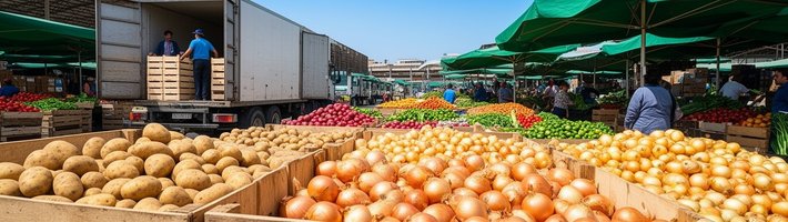 Туркменистан везет 42 000 тонн ранней картошки и лука: что будет с ценами весной