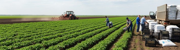 Саратовские хозяйства посадили 710 га картофеля: что ждать по цене и поставкам