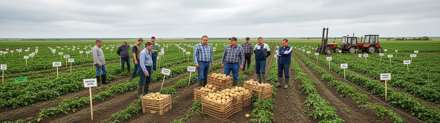 На Ставрополье тестируют 9 сортов картофеля: влияние на опт | agroparkspb.ru