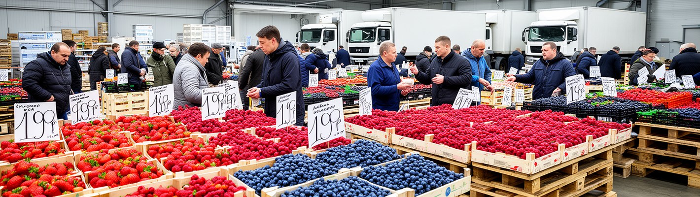 Ягодный рынок РФ: меньше 30% своего объема, что с ценами | agroparkspb.ru