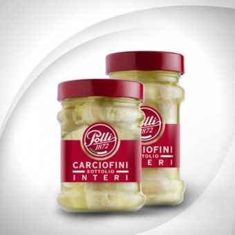 артишоки целые в масле polli