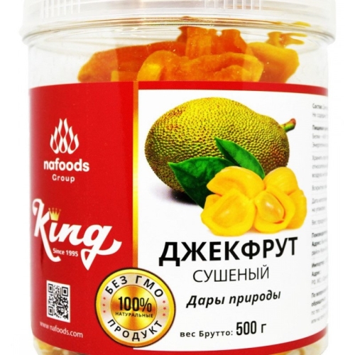 King сушеный джекфрут оптом
