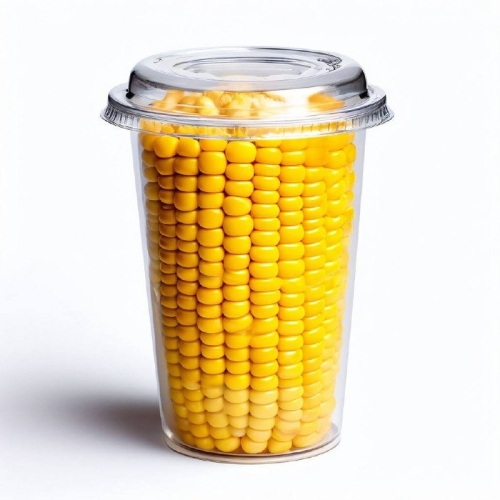 Кукуруза свежесваренная в початке, в пластиковом стакане оптом